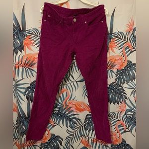 ❌❌SOLD Gap Premium Skinny Corduroy Pants Sz 6/28R